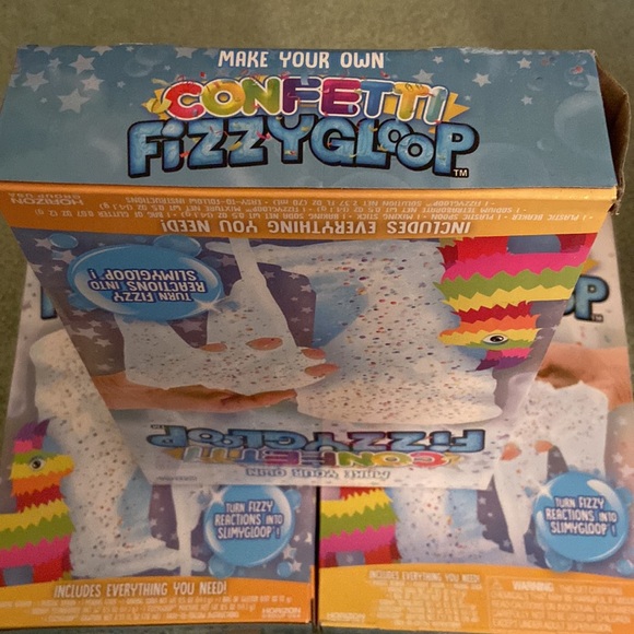 Make your own Confetti Fizzy Goop play sets - Picture 2 of 3